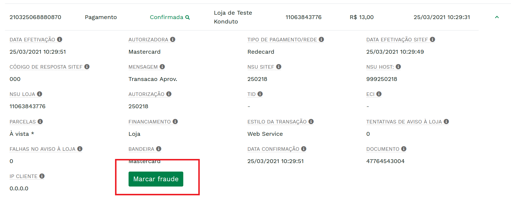 &quot;Marcar fraude&quot; -no-filter
