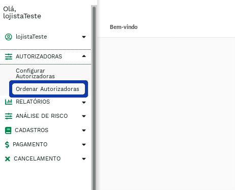 &quot;Funcionalidade de Ordenação de Autorizadoras.&quot; -no-filter